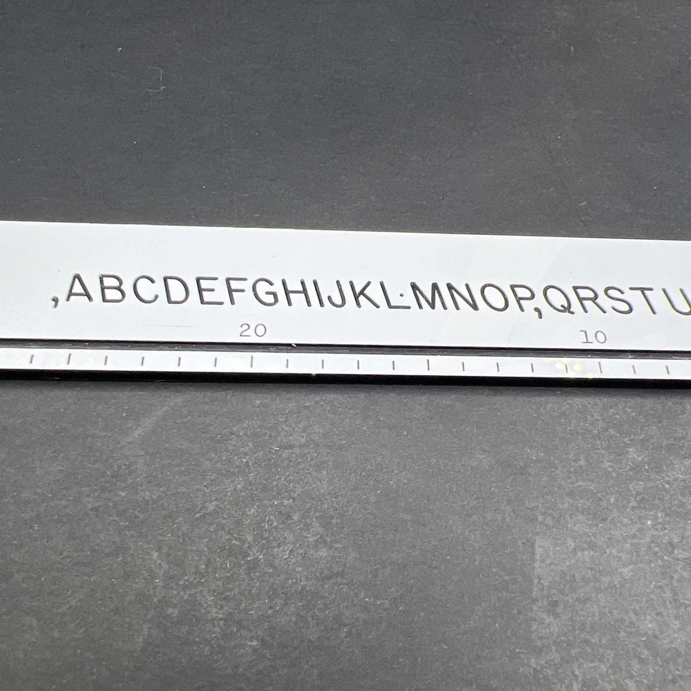 K&E Keuffel‎ & Esser Leroy 61 0250-175C Lettering Template (Pen 2)